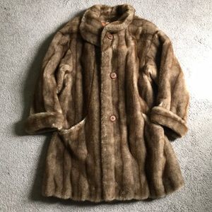 Vintage Faux Fur Jacket